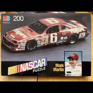 Vintage 1991 Mark Martin Puzzle